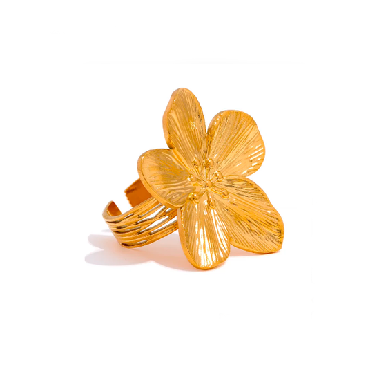 Anillo flor