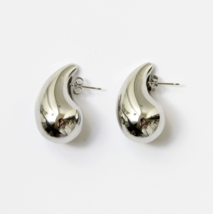 Aretes gota ba'am silver