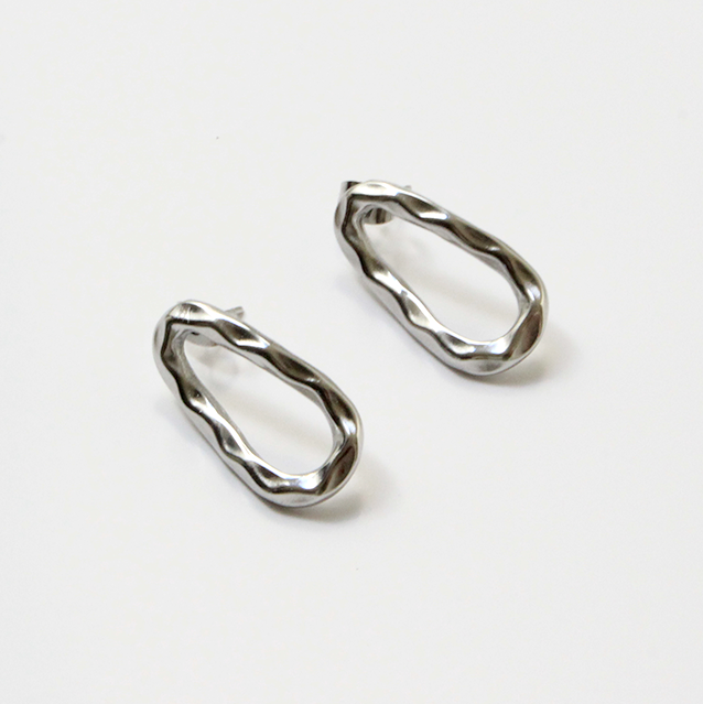 Aretes ovalo silver