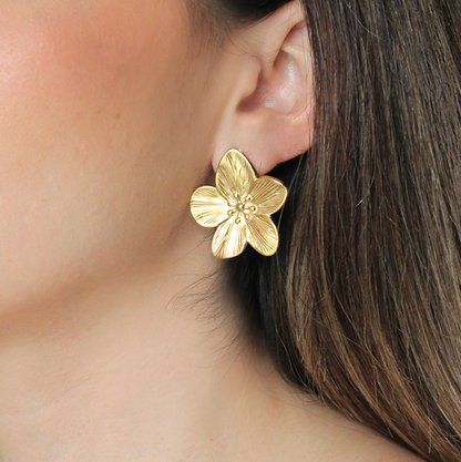 Aretes flowers Sawa