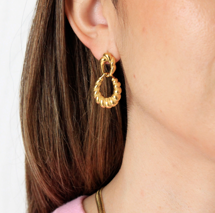 Aretes espiral doble