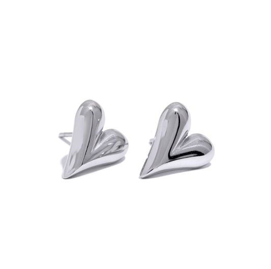 Aretes corazoncito Silver