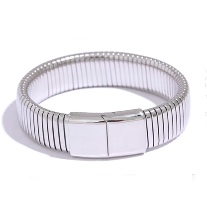 Brazalete chunky silver