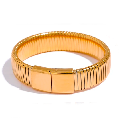 Brazalete chunky gold