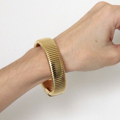 Brazalete chunky gold