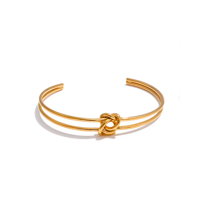 Pulsera brazalete nudo