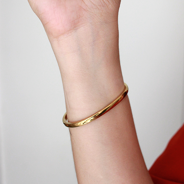 Pulsera brazalete gold